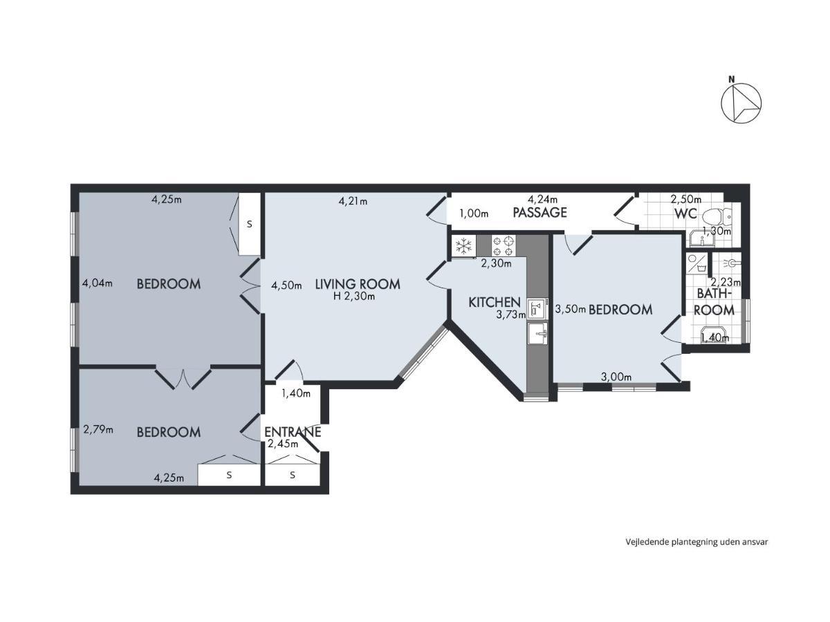 Sanders Stage - Endearing Three-Bedroom Apartment Near Nyhavn Копенгаген Экстерьер фото